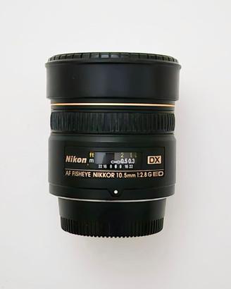 Obiettivo Nikon AF Fisheye 10.5mm f/2.8 G ED