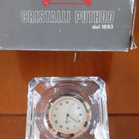 Orologio da tavolo Cristalli Puthod NUOVO
