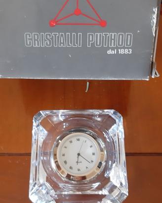 Orologio da tavolo Cristalli Puthod NUOVO