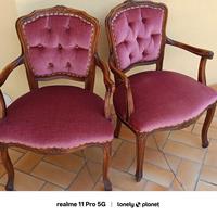 Poltroncine in stile 