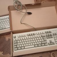 2X Tastiera USB Layout ITA Bianca e Grigia