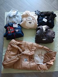 abbigliamento bambino tutone 0-12 mesi