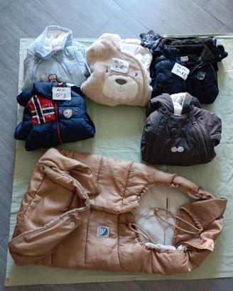 abbigliamento bambino tutone 0-12 mesi