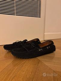 “Car Shoe”  da uomo scamosciata blu