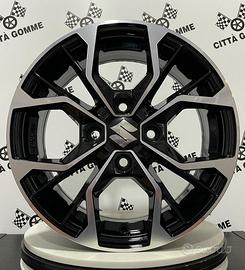 4 CERCHI IN LEGA SUZUKI SWIFT IGNIS SPLASH DA 15