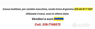 Treno di gomme invernsli