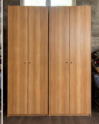 🪵 Armadio 4 ante in legno – 2,62 m di altezza