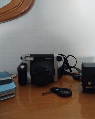 Polaroid one 600, Fuji insta wide300, Polaroid CL