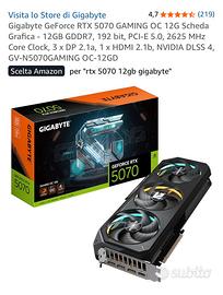 Scheda grafica 5070 GeForce 12gb