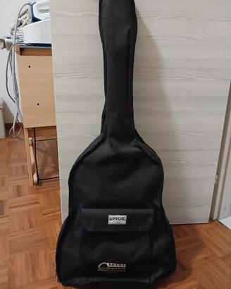Chitarra classica + custodia + piedistallo 
