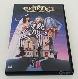 Film Dvd Beetlejuice Spiritello Porcello 1988