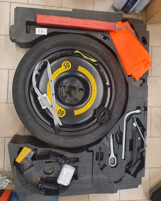 ruotino scorta completo audi a3