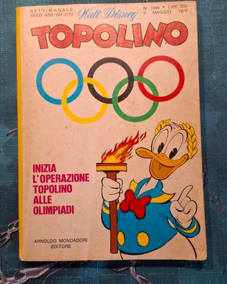 Topolino n.1066 del 1976 edizione olimpiadi 