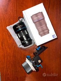 SIRUI 50mm f1.8 Anamorphic Sony E mount + Follow F