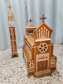 Modellino in Legno Chiesa Consolazione PATERNO'