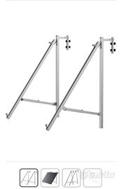 Kit supporto per  fotovoltaico da balcone  ecoflow