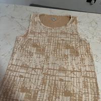 Canotta beige calvin klein