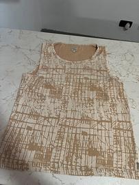 Canotta beige calvin klein