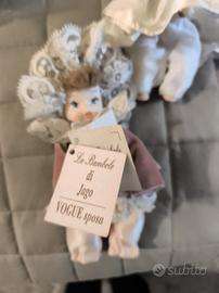 bambola in porcellana da collezione 