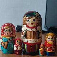 Matrioska originale russa 
