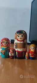 Matrioska originale russa 