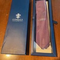 Cravatta Comella  (lilla e celeste),