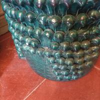 grande portavaso ceramica siciliana