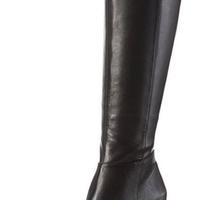 Stivali donna NUOVI pelle nera n 37