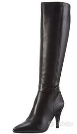 Stivali donna NUOVI pelle nera n 37