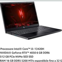 PC GAMING ACER V NITRO 32 GB  LAPTOP NOTEBOOK