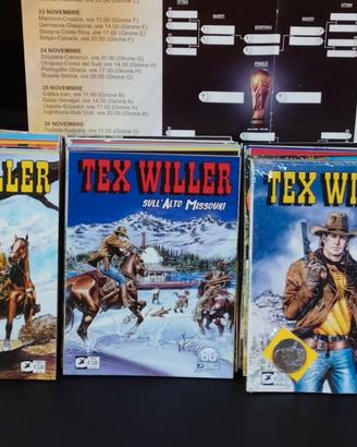 Nuova serie di Tex Willer fino al n, 58 più extra.
