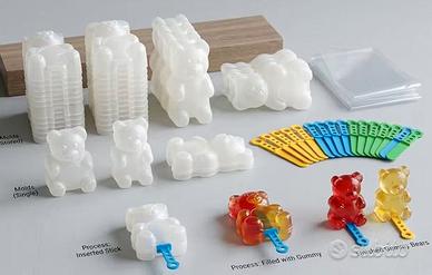 Stampi ghiaccioli, gelatine etc.