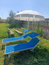 lettini professionali,spiaggia o piscina