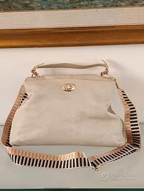 Borsa Cinti tote pelle panna