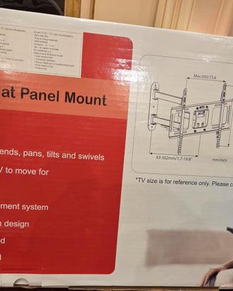 Staffa TV a muro Full Motion MKC MK-LT09M 32–70", 