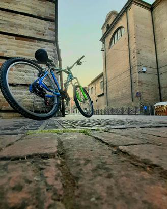 MTB amortizzata con freno v-brake ruote 27/5 