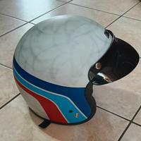 Casco moto Jet vintage taglia M