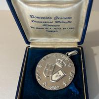 medaglia commemorativa in argento