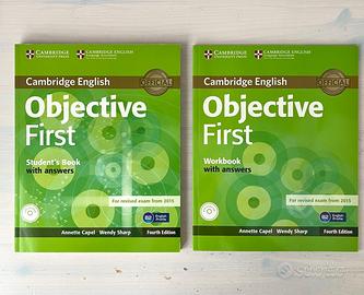 2 vol Cambridge English Objective First come nuovi