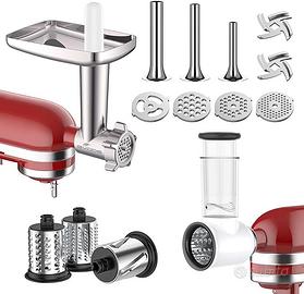 Accessorio tritacarne e tritatutto per KitchenAid