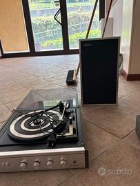 Giradischi stereo vintage Lloyd’s ST 431 con casse