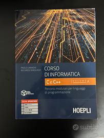 libro corso di informatica c e #