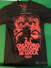 T-SHIRT Stranger things LUCCA COMICS