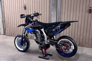 Honda Crf 450R targata e omologata motard