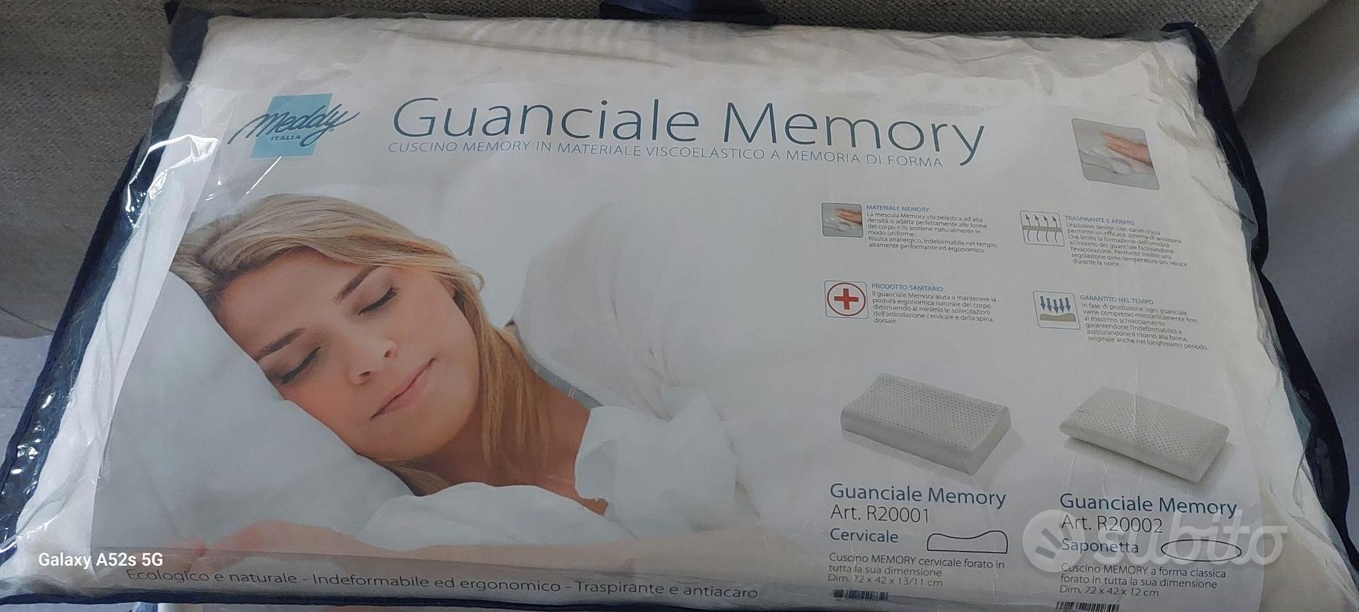 Cuscino Memory Foam Ortopedico Ecologico Comfort