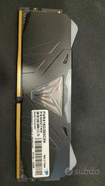 2 banchi ram ddr4 vipera led 8gb PC pvr416g360c8k