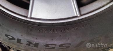 Cerchi in lega originali BMW 16' pneumatici Pirell