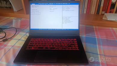MSI GF63 Thin 9SC Intel Core i7-9750H, 16GB RAM