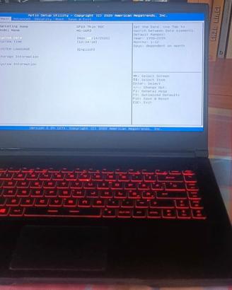 MSI GF63 Thin 9SC Intel Core i7-9750H, 16GB RAM