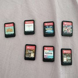 varia selezione videogiochi per nintendo 